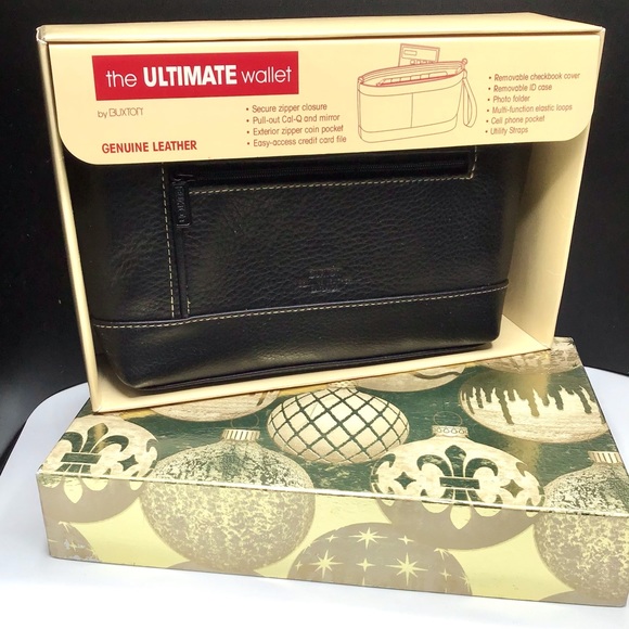 🌺NEW! Buxton Genuine Leather Ultimate Wallet/Wristlet - Picture 2 of 16